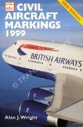 Book cover of abc Civil Aircraft Markings 1999 by WRIGHT, Alan J.